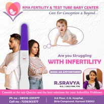 Female infertility treatment options at Riya Ferti